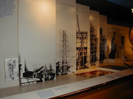 Construction of the Statue of Liberty<br>Location: <a href="https://www.google.com/maps/search/?api=1&query=40.6892,-74.04448" target="_new">Liberty Island</a>
